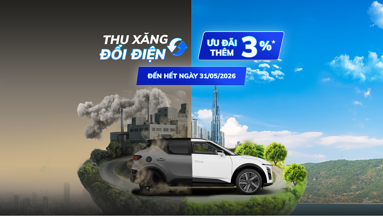 Thu xăng đổi điện