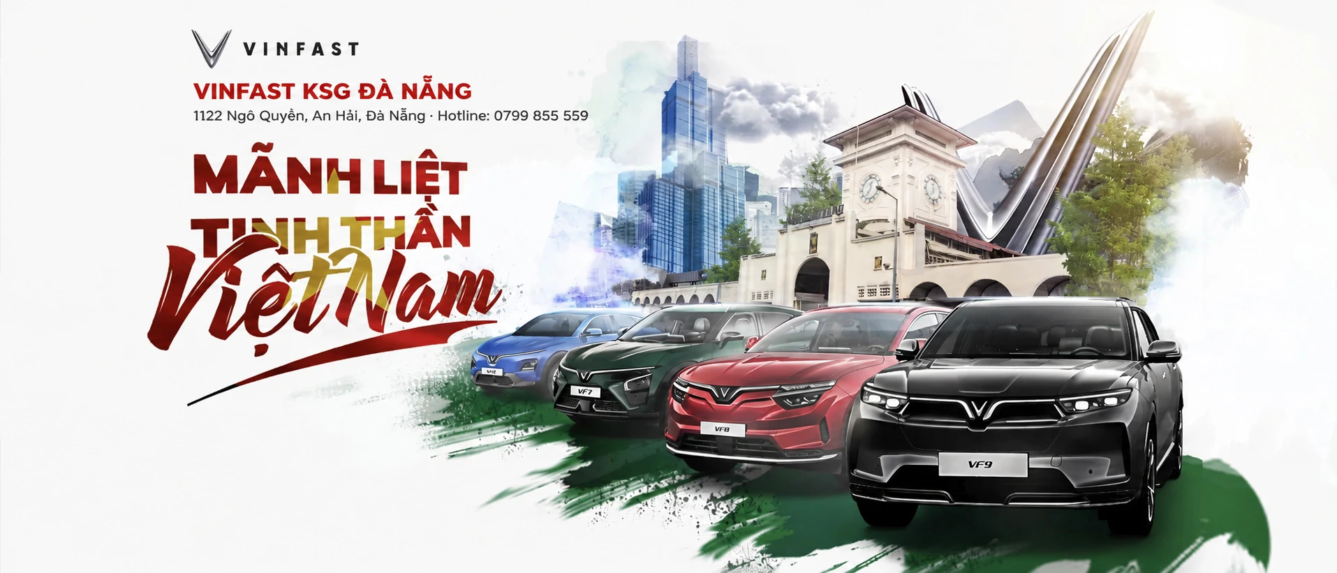 VinFast KSG Đà Nẵng - Mãnh liệt tinh thần Việt Nam
